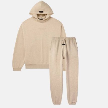 Fear of God Essentials Gold Heather Tracksuit